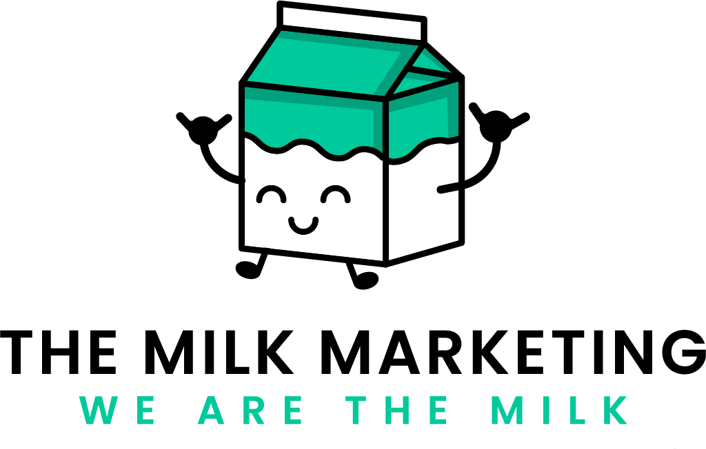 the milk logo